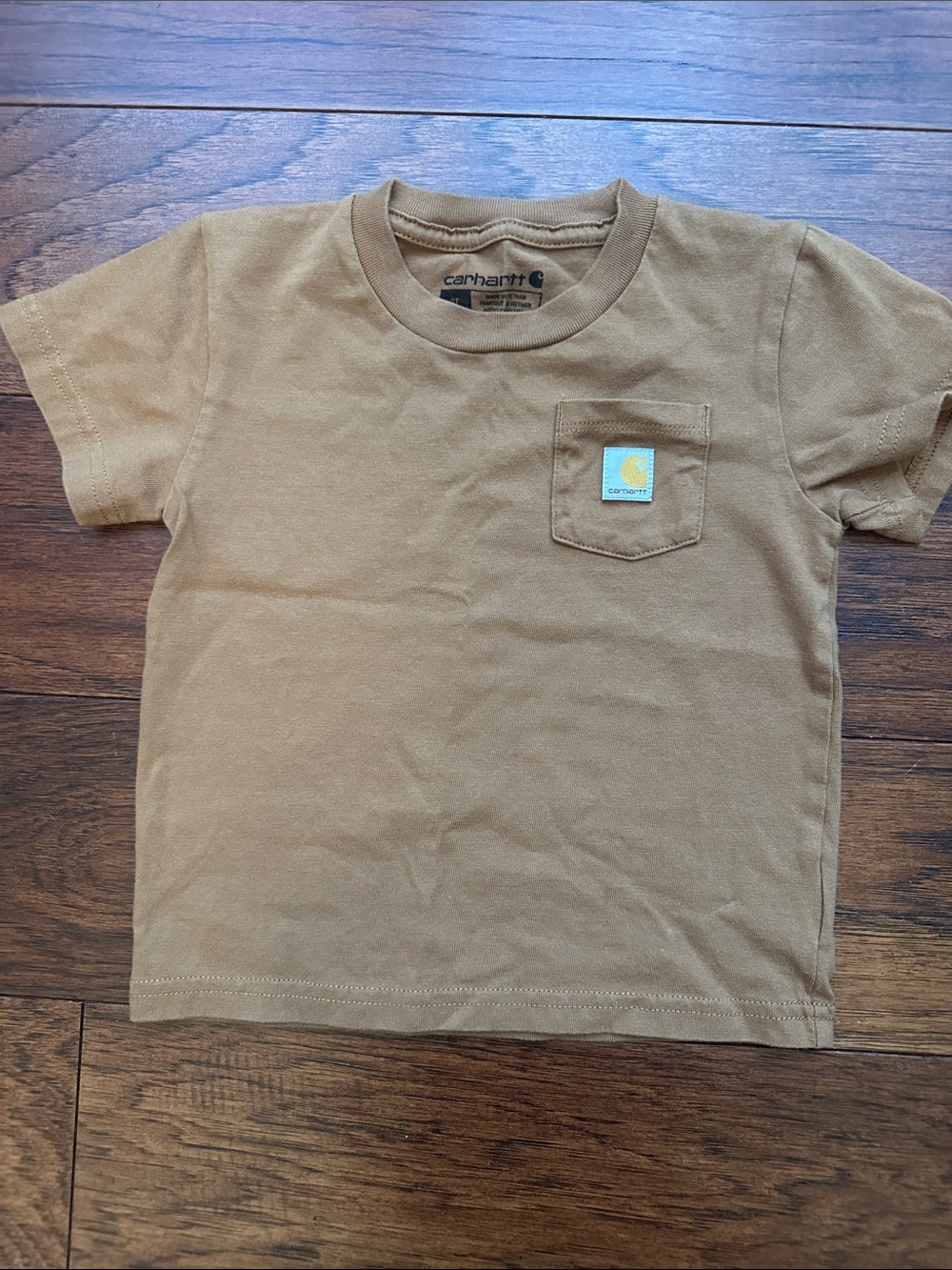 Carhartt Kids Short Sleeve Pocket Tee - Carhartt Brown
